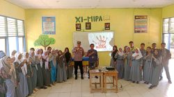 Polsek Bonegunu Gandeng Jurnalis Sosialisasi Bahaya Hoaks