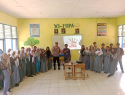 Polsek Bonegunu Gandeng Jurnalis Sosialisasi Bahaya Hoaks