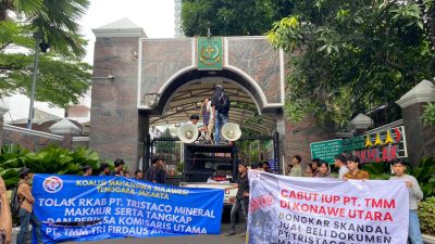 KMSJ Desak ESDM Tolak RKAB PT TMM: Perusahaan Tanpa Cadangan Ore, Berpotensi Ulangi Kejahatan Lama